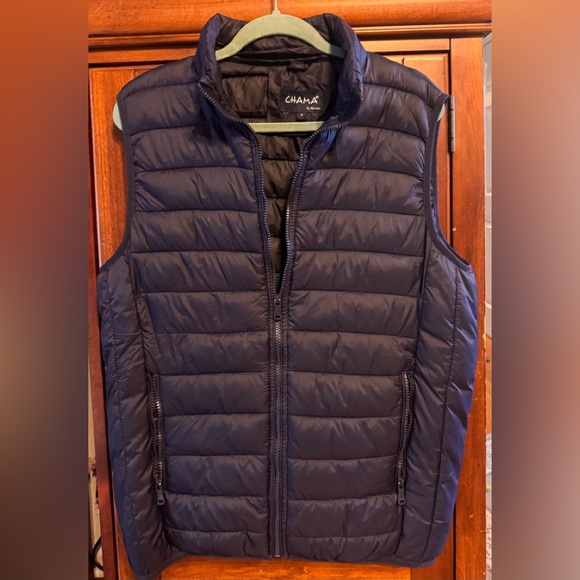 Chama Other - Men's Dark Blue Quilted Vest